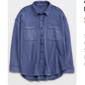 aerie lumberjane fleece jacket